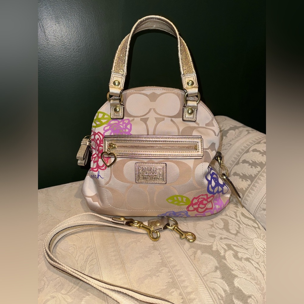 Coach Poppy Daisy Crossbody Bag